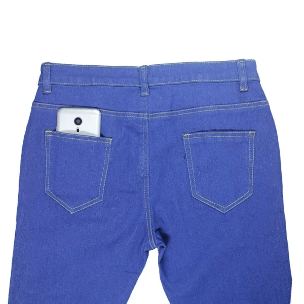 Plus Size Plus Size Women Jeans Sollid Color Skinny Pencil Pants Women's Denim Pants Xs-6xl Street - Image 6